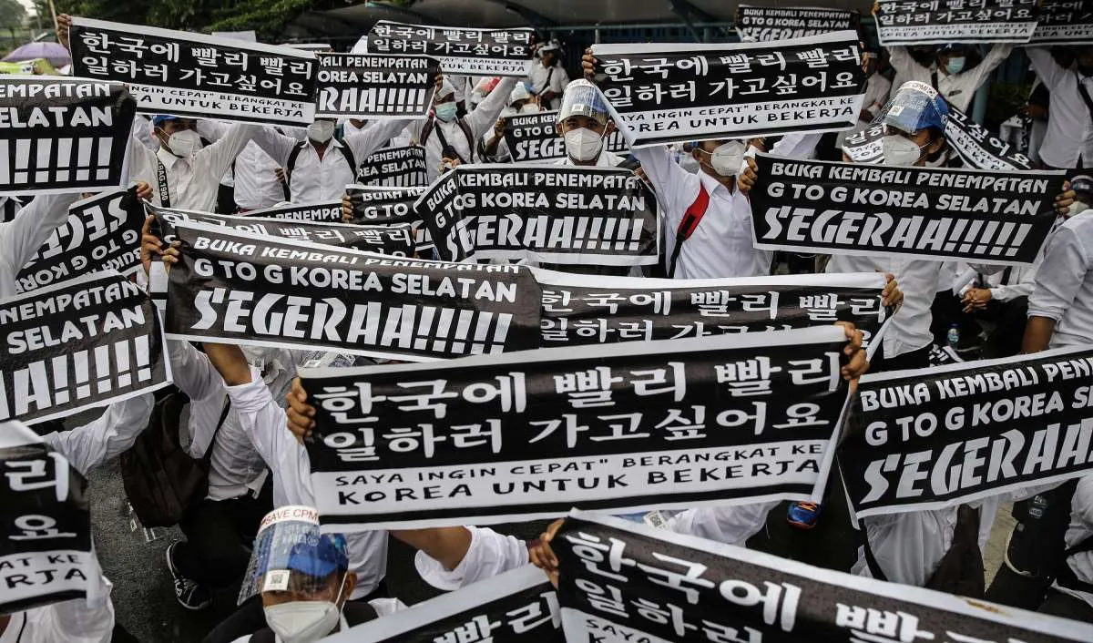 Indonesia lobi Korea Selatan untuk membuka kembali pekerja migran asal Indonesia