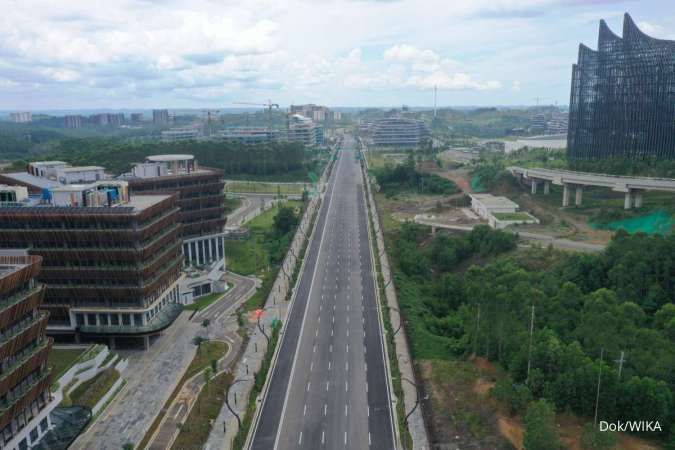 Wijaya Karya (WIKA) Rampungkan Proyek Jalan Sumbu Kebangsaan Sisi Timur di IKN