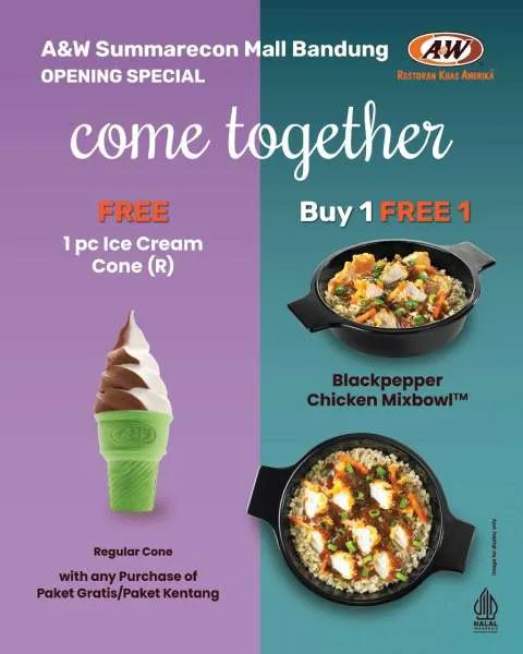 Promo A&W Come Together