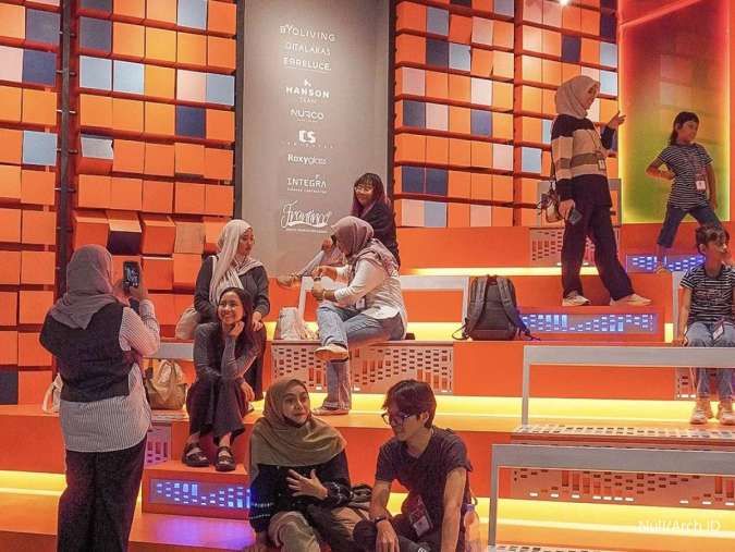Perkuat Kolaborasi Bisnis, IKONS Tampilkan Instalasi Desain Interaktif