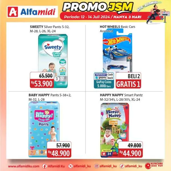 Promo JSM Alfamidi Periode 12-14 Juli 2024