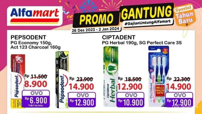 Promo JSM Alfamart sampai 2 Januari 2024, Harga Spesial Tahun Baru