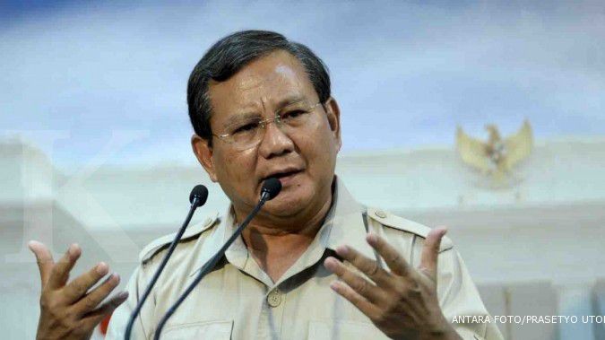 Prabowo: Lebih baik partai kecil tapi bersih