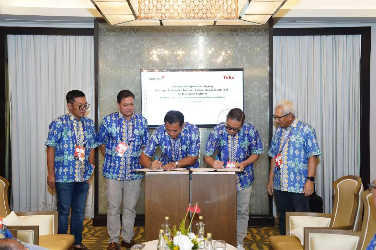Telkom (TLKM) Gandeng Indosat (ISAT) Bangun Platform NeuTrafiX