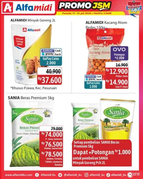 Promo JSM Alfamidi Periode 11-13 Juli 2025