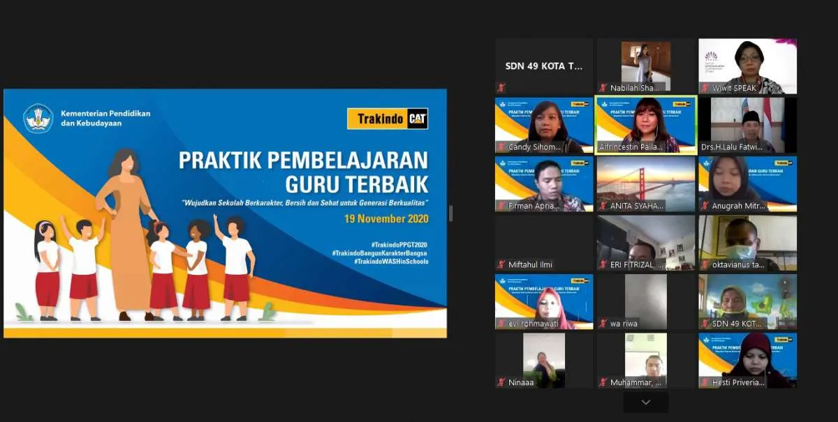Trakindo dampingi guru binaan berbagi pembelajaran kreatif sekolah di masa pandemi