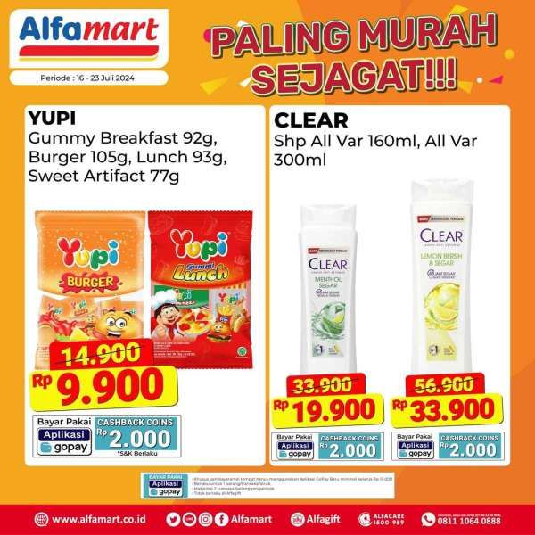 Promo Alfamart Paling Murah Sejagat 16-23 Juli 2024