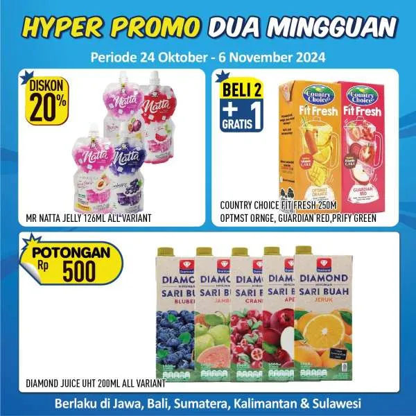 Promo Hypermart Dua Mingguan Periode 24 Oktober-6 November 2024