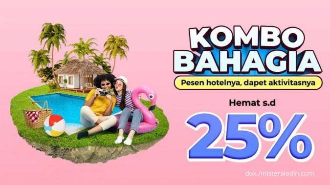 Promo Mister Aladin Hotel Sampai 31 Mei 2022, Diskon Hemat Hingga 25%