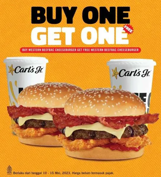 Promo Carls Jr BOGO Western