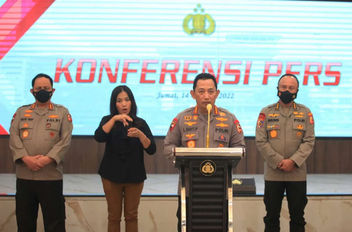 Kapolri: Irjen Teddy Minahasa Diduga Terlibat Penjualan Barang Bukti Narkoba