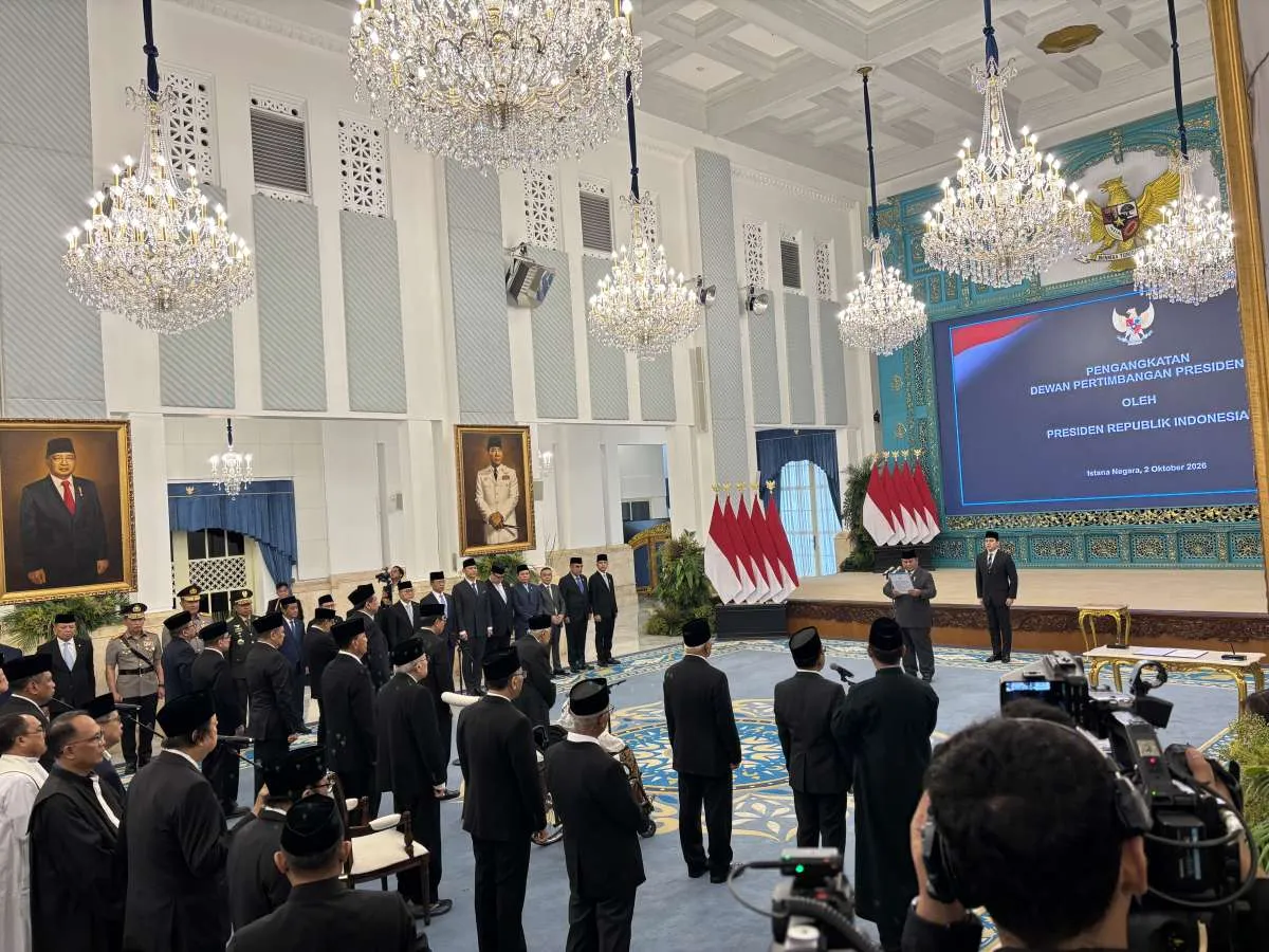 Prabowo Lantik Watimpres, Pratikno Ditunjuk Jadi Ketua