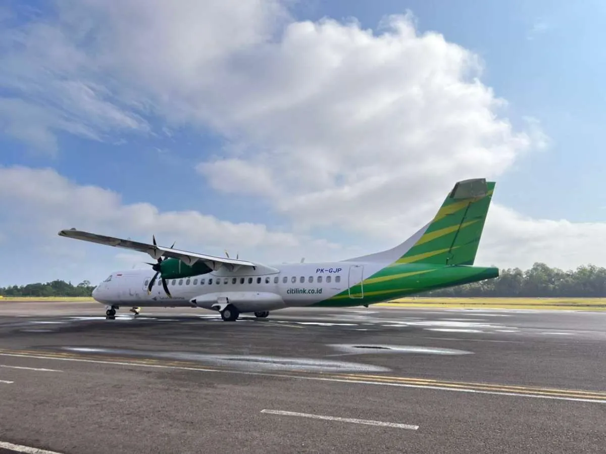 Citilink Terbang Perdana Rute Baru Surabaya-Sumenep PP& Balikpapan-Tarakan PP