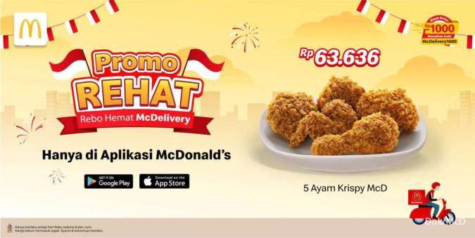 3 Promo Makanan di McD, KFC, dan AW Restoran Hari Ini 28 Agustus 2024