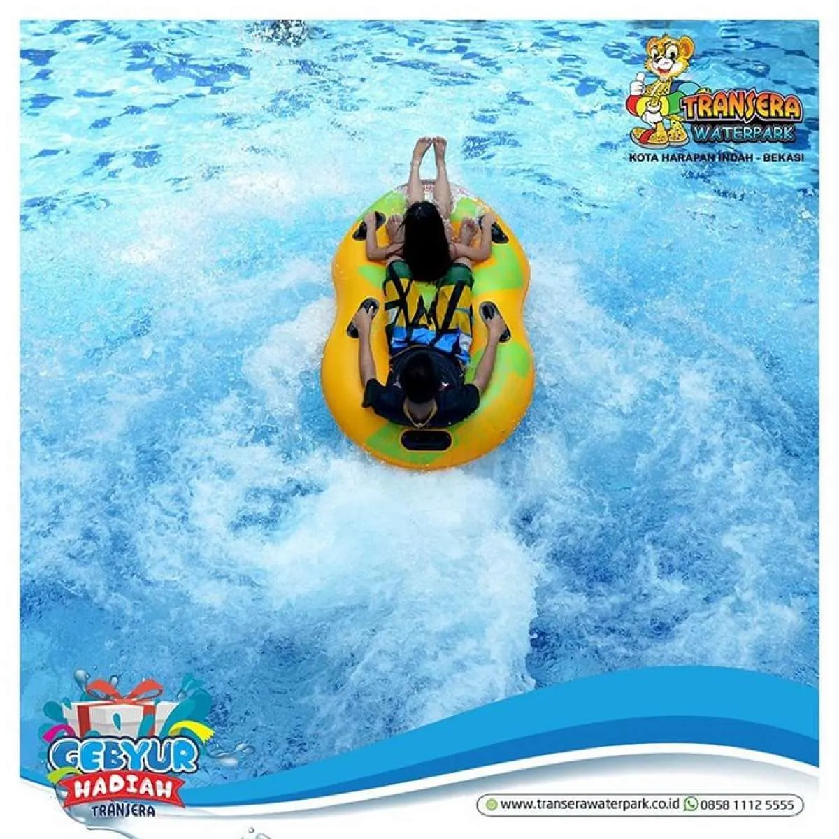 Transera Waterpark buka kembali, dengan tawaran promo menarik 