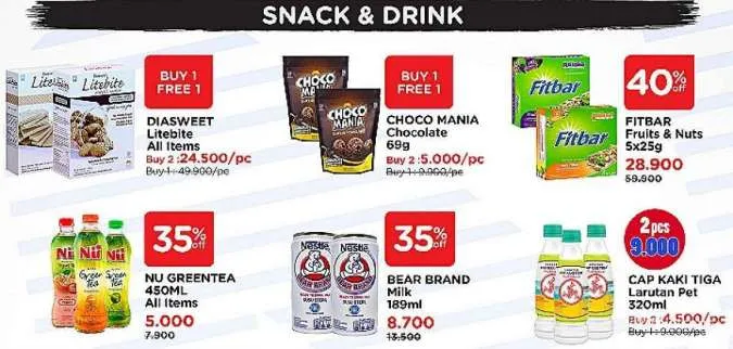 Promo Watsons Weekend Special Periode 10-13 Maret 2022