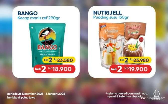Promo Hypermart Beli Banyak Lebih Hemat sampai 1 Januari, Kecap Bango Beli 2 Murah