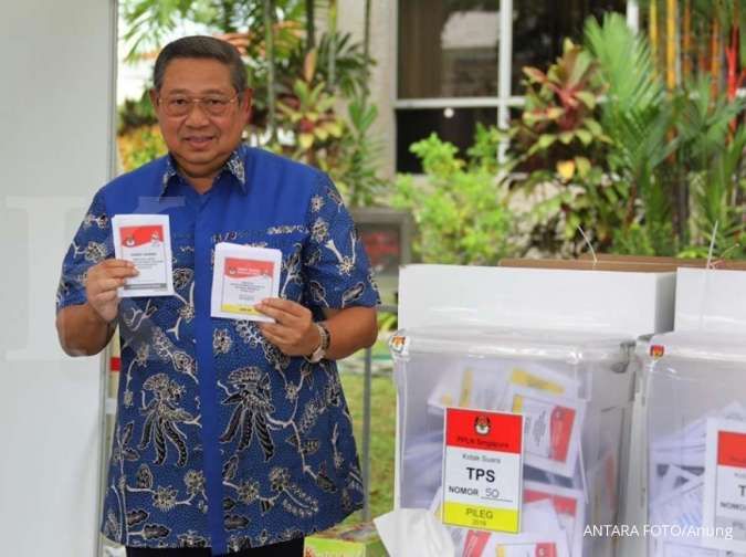 SBY akan sampaikan sikap Demokrat atas hasil rekapitulasi KPU hari ini 