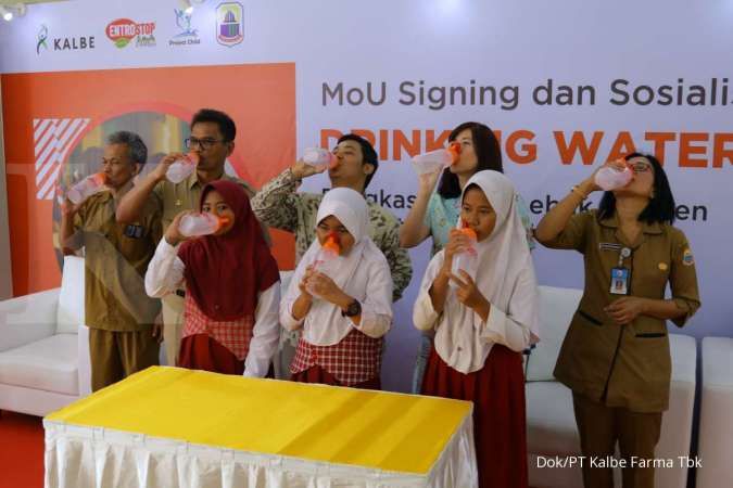 Kalbe Sediakan Air Minum Bersih dan Layak Minum di Kabupaten Lebak