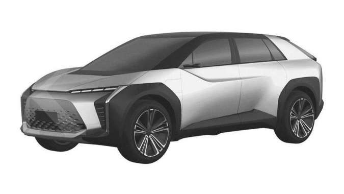 Teaser mobil listrik Toyota SUV 2021