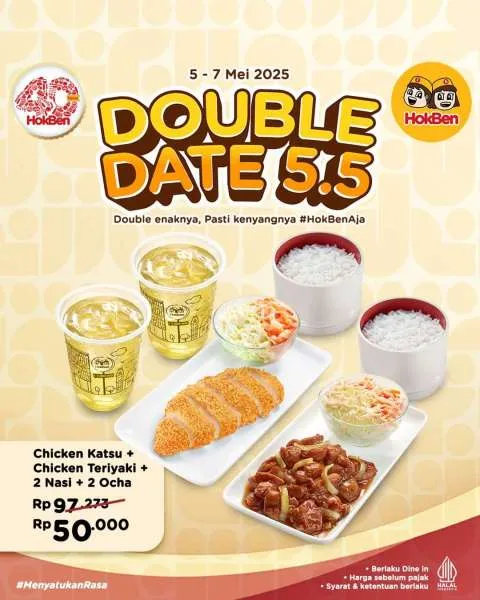 Promo Hokben Double Date 5.5