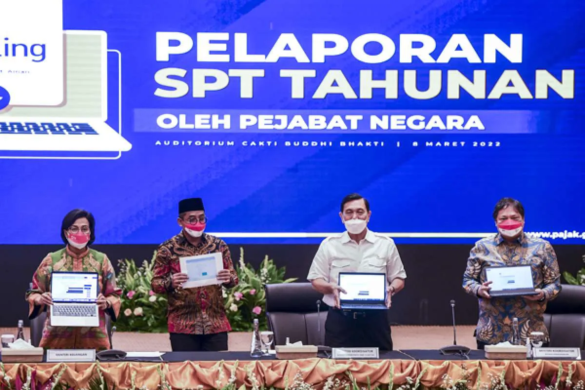 Pelaporan SPT tahunan Baru Mencapai 5,4 Juta Per Kamis (10/3)