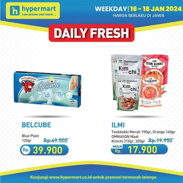 Promo Hypermart Hyper Diskon Weekday Periode 16-18 Januari 2024