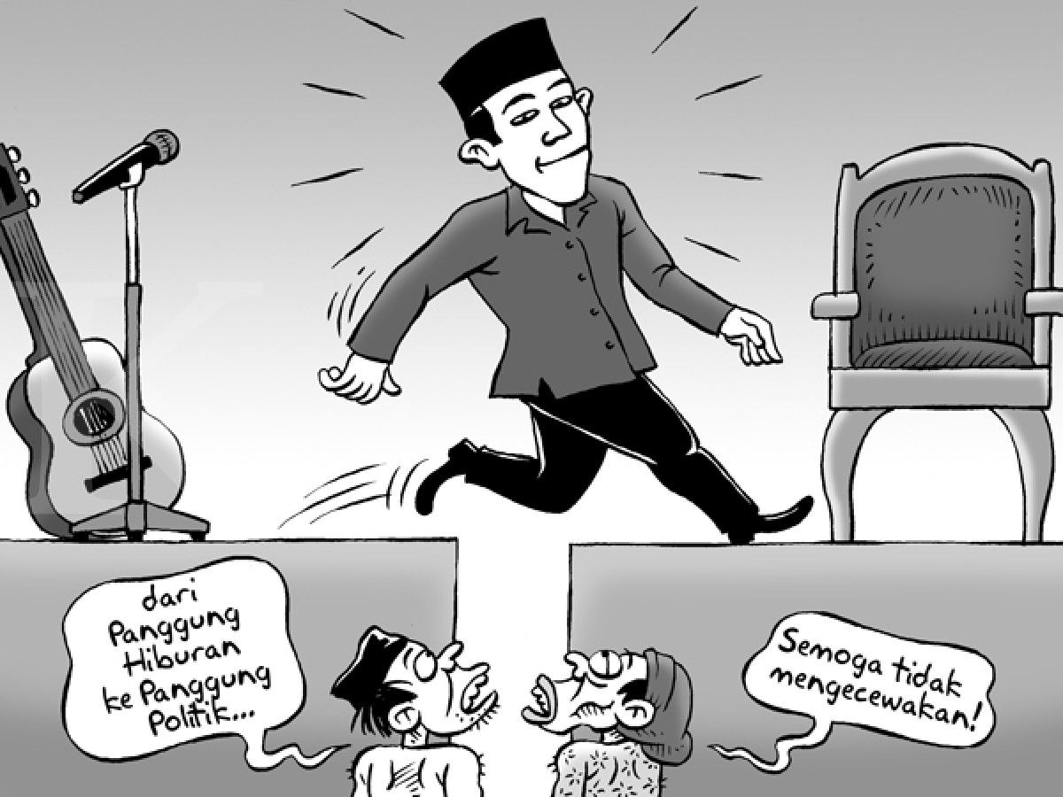 Artis menang di pilkada