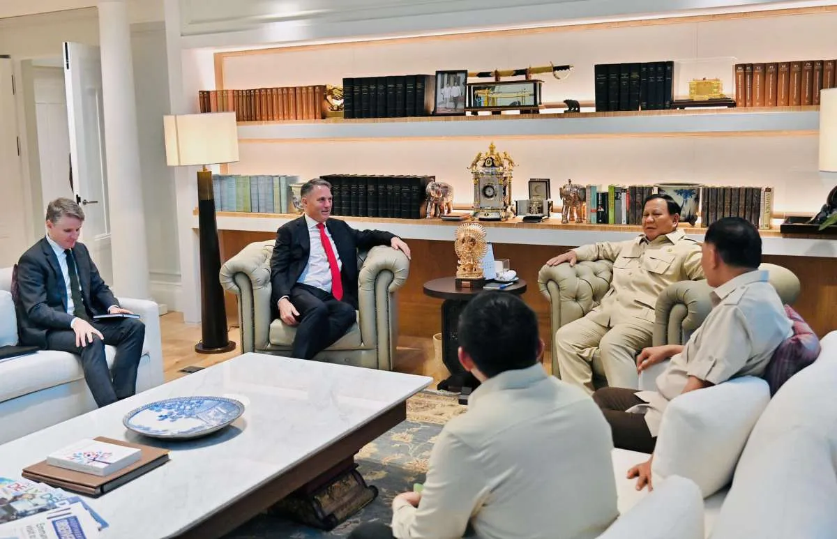 Presiden Prabowo Terima Kunjungan Wakil PM Australia, Ini Yang Dibahas