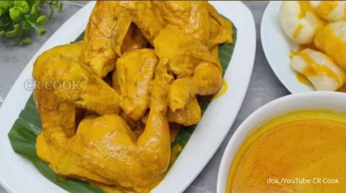 Rahasia Resep Gulai Ayam Kuah Kental Ala Rumah Makan Padang, Bumbu Meresap Sempurna