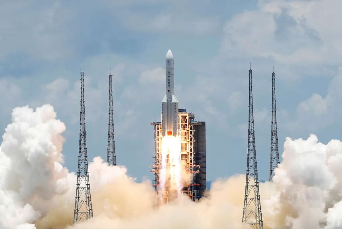 China sukses luncurkan misi satelit tanpa awak ke Planet Mars