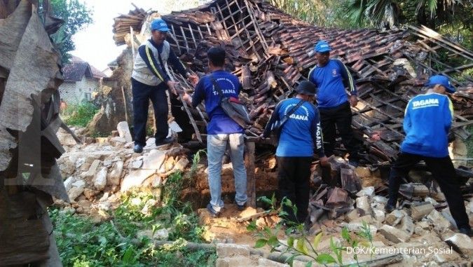 Kemsos kerahkan Tagana dan bantuan logistik gempa Sumenep