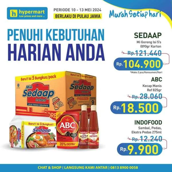 Promo JSM Hypermart Hyper Diskon Weekend Periode 10-13 Mei 2024