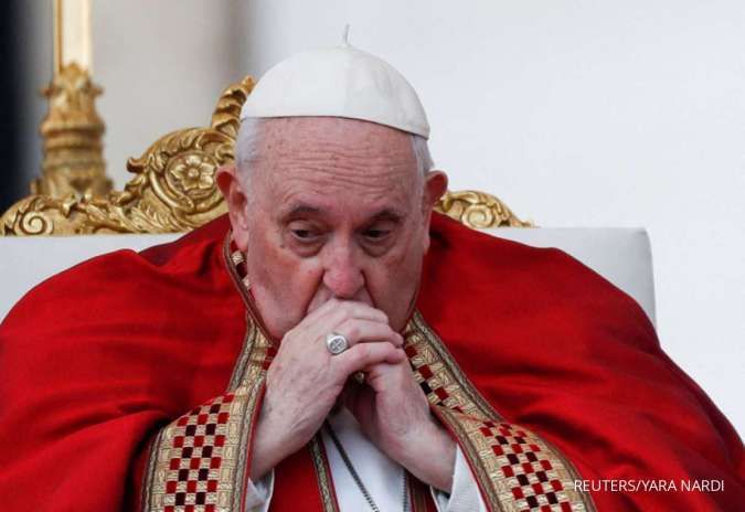 Masih Menderita Flu Ringan, Paus Fransiskus Membatalkan Audiensi Senin Pagi