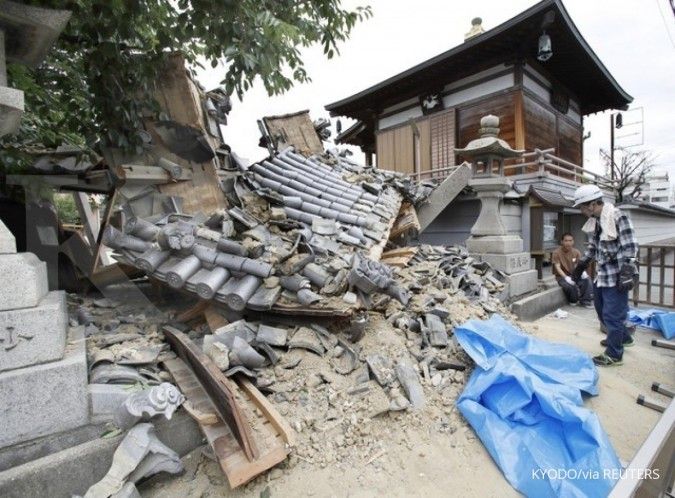 Gempa bumi 6,1 SR di Osaka, tiga orang meninggal dunia