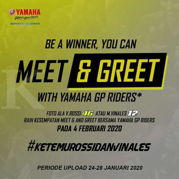 Keren, Bisa Ketemu Langsung Valentino Rossi dan Maverick Vinales !