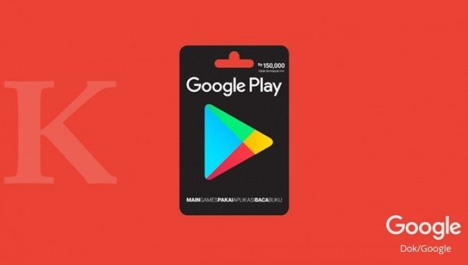 Kini, voucher Google Play bisa dibeli di Go-Bills