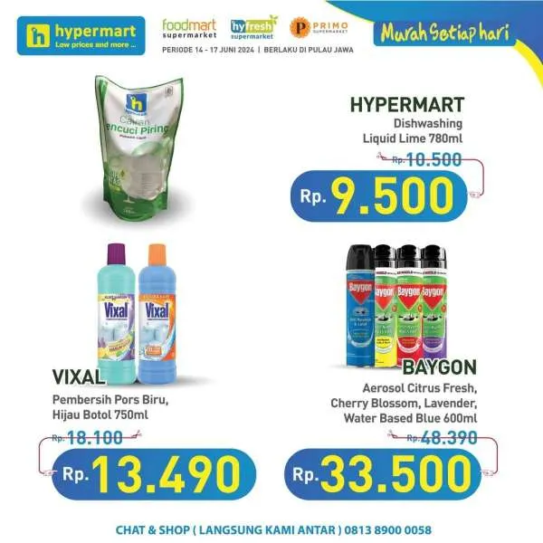 Promo JSM Hypermart Hyper Diskon Weekend Periode 14-17 Juni 2024