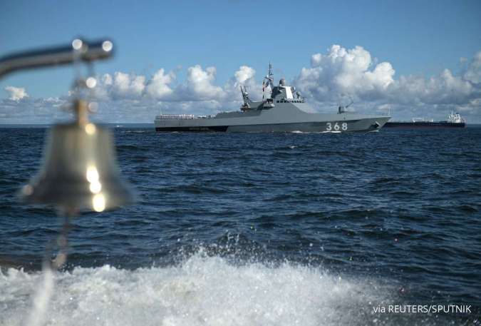 Tegang! Kapal Perang Rusia Keluarkan Tembakan Peringatan ke Kapal Kargo di Laut Hitam