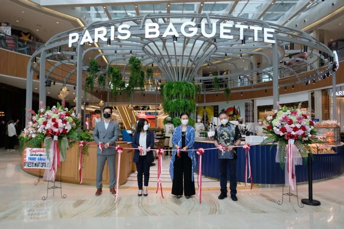 Paris Baguette Buka 4 Outlet Sekaligus