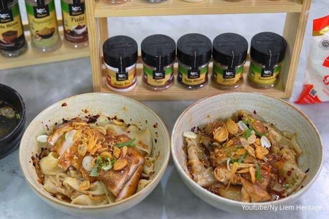 Resep Viral Mie Sobek BiangMie dan Pangsit Chili Oil Khas Bandung Kreasi Ny Liem