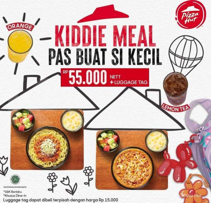 Promo Pizza Hut Desember 2021, dari Kiddie Meal hingga Double Box Mulai Rp 55.000