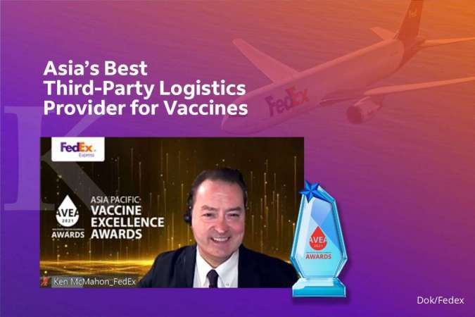 FedEx Express Dinobatkan Sebagai Perusahaan Pengirim Vaksin Terbaik di The Asia Pacific Vaccine Excellence Awards 2021