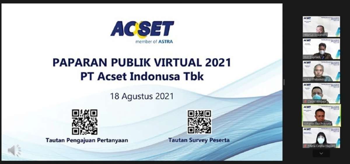 Ekonomi Mulai Pulih, Acset Indonusa (ACST) Meraih Kontrak Baru Rp 420 Miliar