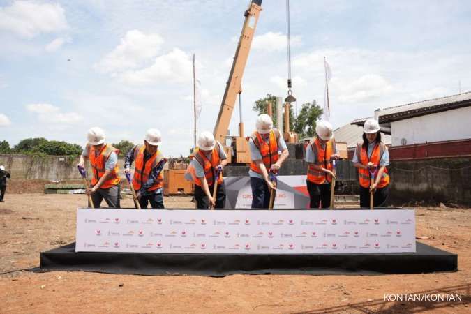 OSP Mulai Pembangunan Pabrik Sheet Pile Lokal di Kawasan Industri Jatake