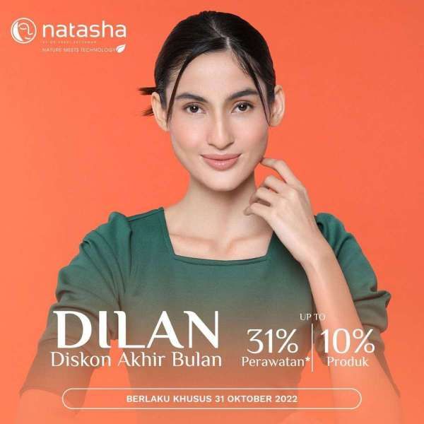 Promo Akhir Bulan di Klinik Natasha, Diskon hingga 31% untuk Beragam Perawatan