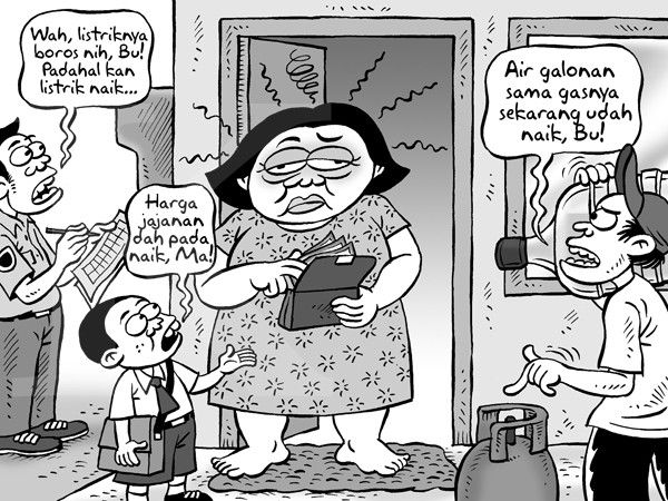 Duh Harga Barang Berlomba Naik