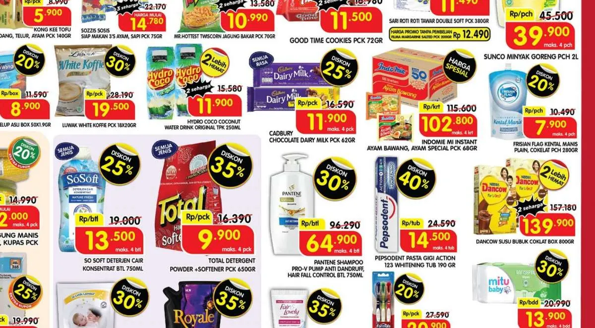 Promo Superindo 11-14 Juli 2022, Nikmati Diskon hingga 50% dan Beli 1 Gratis 1