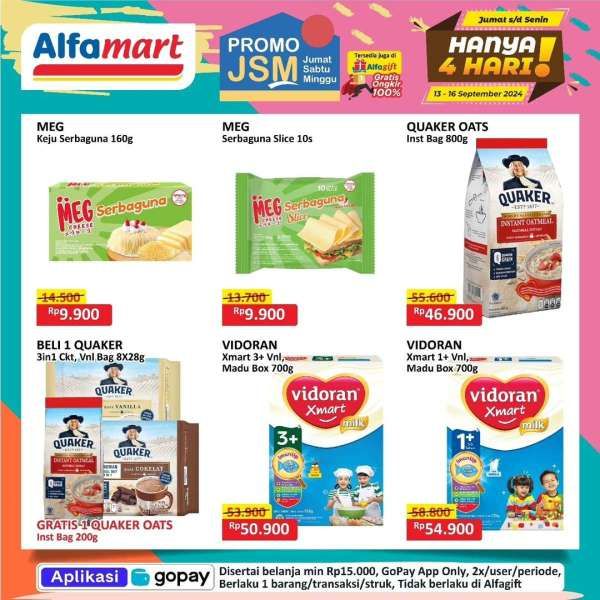 Promo JSM Alfamart 13-15 September 2024