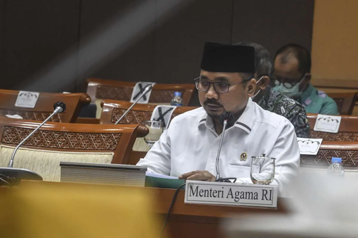 Menag Yaqut: Salat Idulfitri dilakukan terbatas, maksimal 10% dari kapasitas masjid